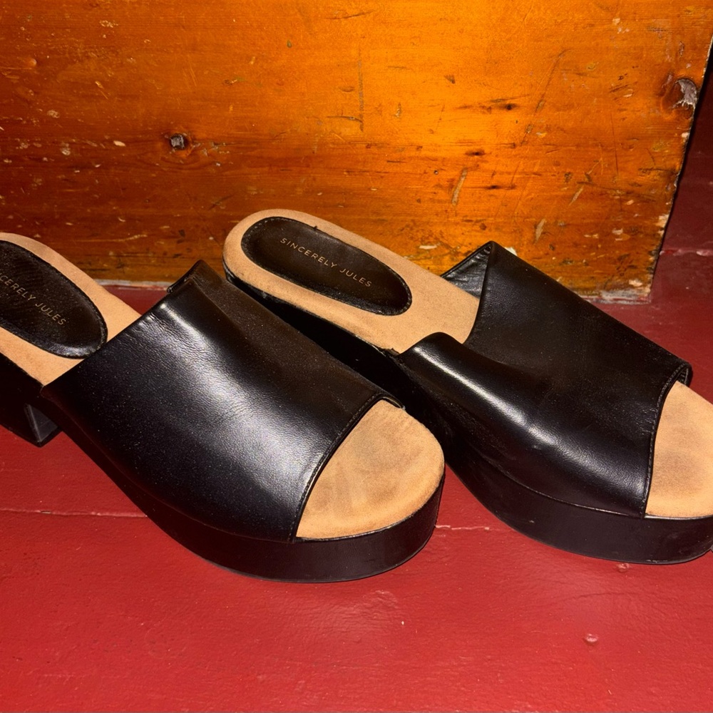 Open-Toe Mules